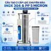 Bộ lọc tổng đầu nguồn gia đình KG1054TL1C-INOX, Van tự động, Xử lý