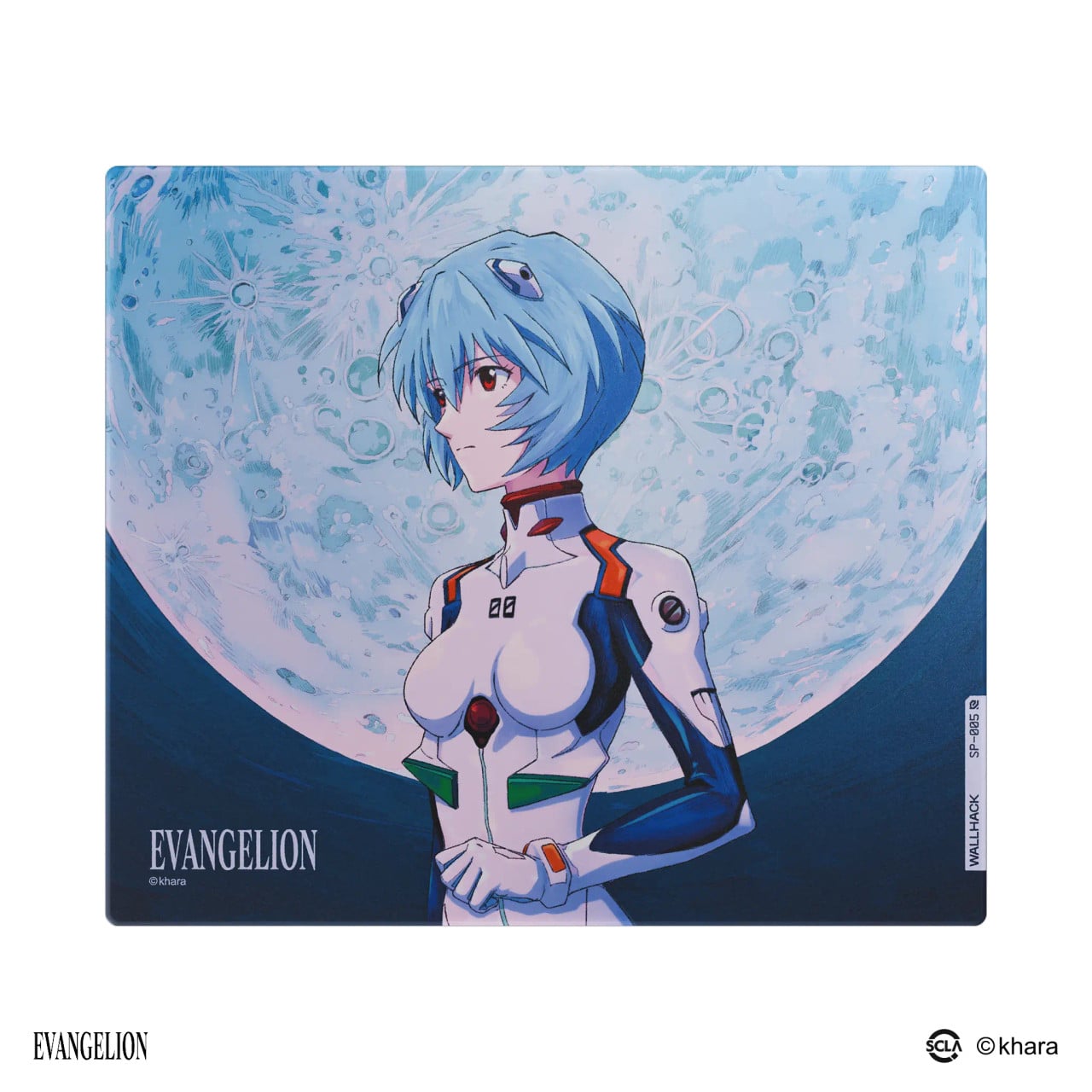 Wallhack Tấm lót chuột chơi game bằng kính WallHack x Evangelion SP005 Rei Ayanomi