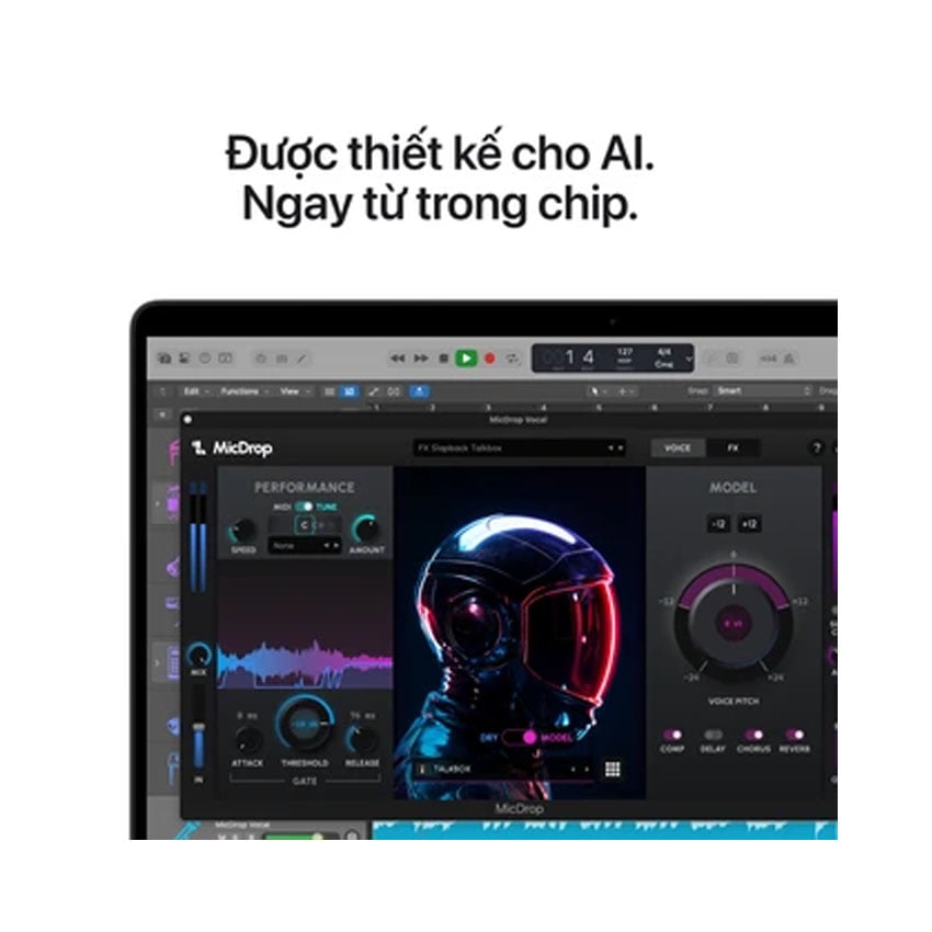 Ảnh minh họa Laptop Apple Macbook Pro 14 M5 (MGDN4SA/A) (Apple M5 15 core CPU/16 core GPU/24GB Ram/1TB SSD/14.2 inch/Mac OS/Silver) 1