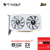 Card màn hình AMD Radeon RX 580 T-WOLF White Dual