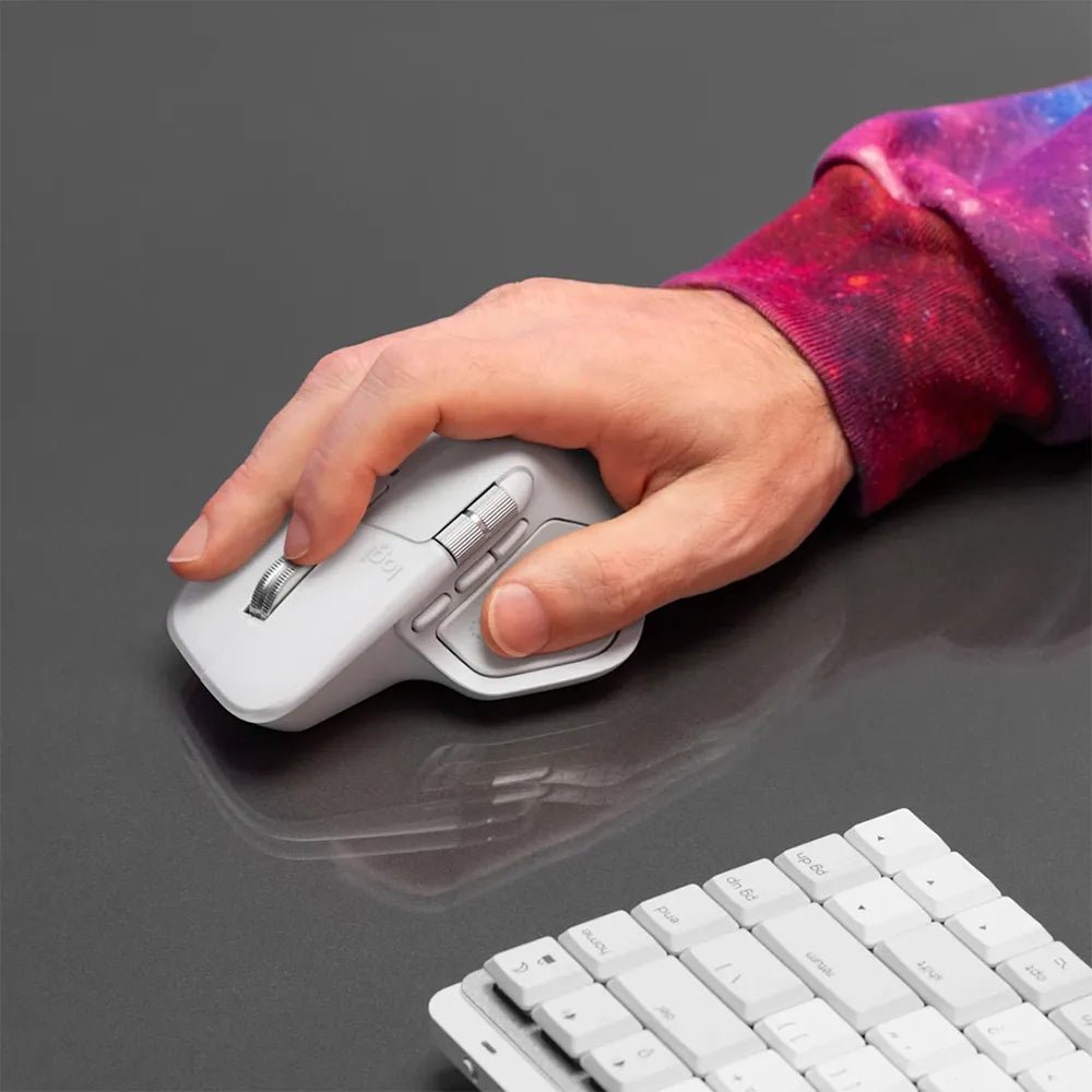 Ảnh minh họa Logitech MX Master 4 for Mac – Chuột hiệu suất cao, phản hồi xúc giác White Silver 2