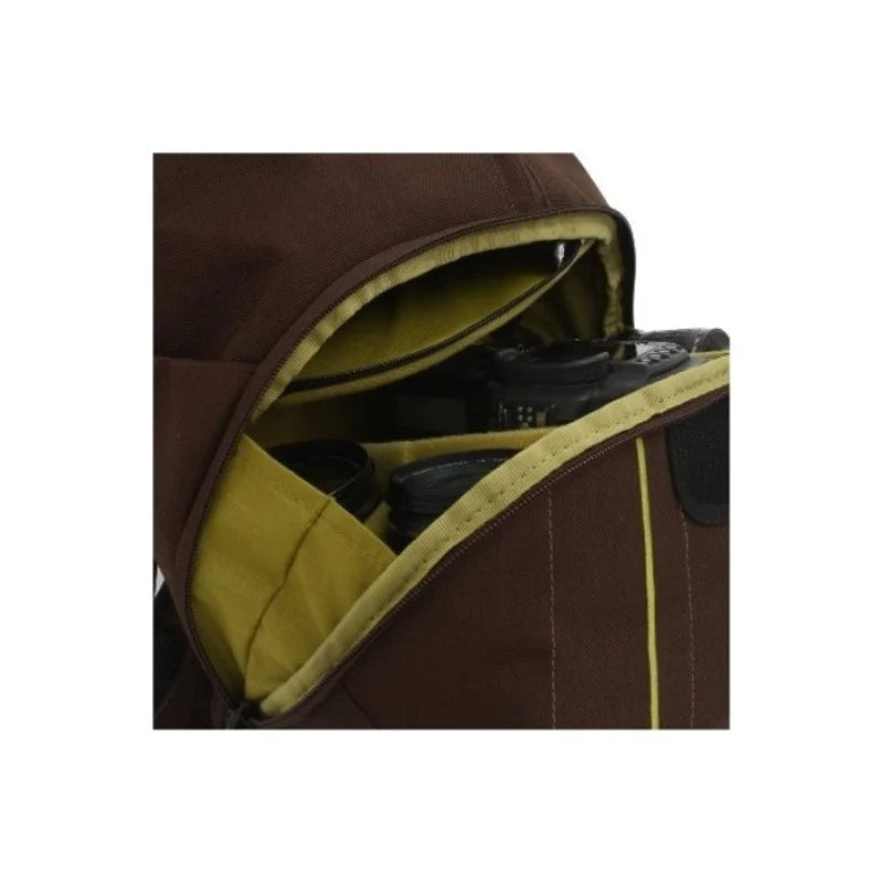 Ảnh minh họa Ba lô máy ảnh Crumpler Messenger Boy Stripes Half Photo BP Large - Mahogany 1
