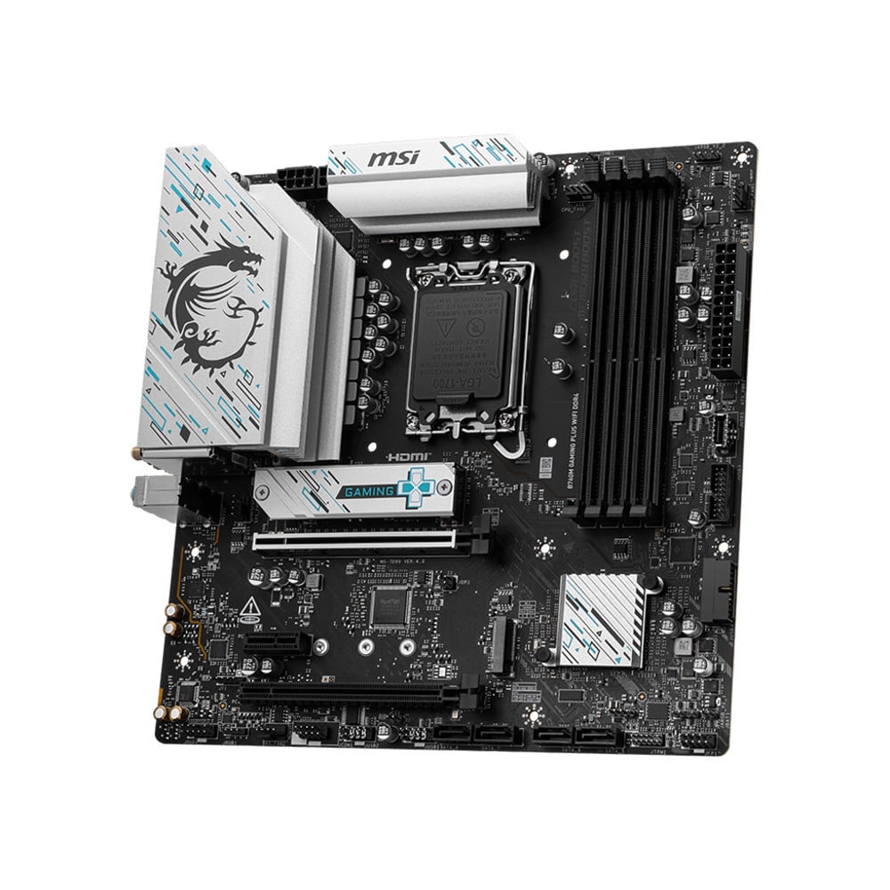 Ảnh minh họa MAIN MSI B760M GAMING PLUS WIFI DDR4 (INTEL B760/ LGA 1700/ M-ATX/ 4 KHE RAM) 1