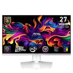  Màn hình gaming MSI MAG 272QPW QD-OLED X28 (26.5Inch) 