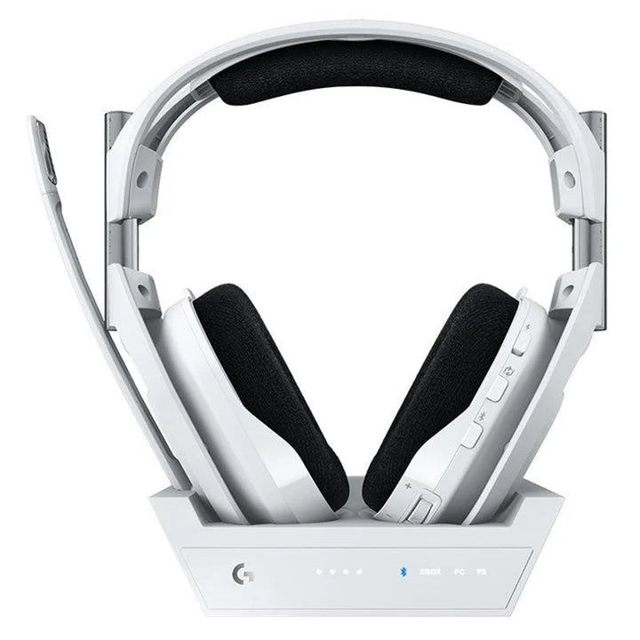 Ảnh minh họa Tai nghe gaming không dây Logitech Astro A50 X LIGHTSPEED + Đế trạm White 2