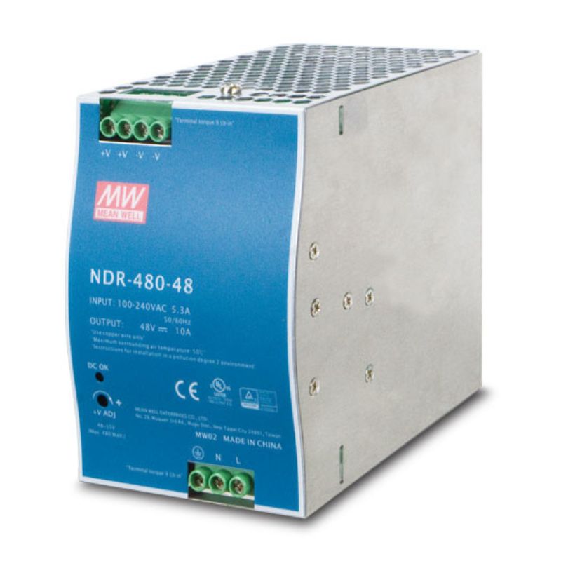 Bộ cấp nguồn DIN-rail công nghiệp một đầu ra DC cho Switch Planet (PWR-480-48)