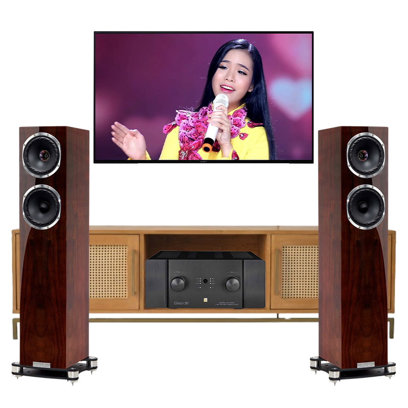Dàn nghe nhạc cao cấp Fyne Audio 07 (Fyne Audio F501SP, Unison Research Unico 90)
