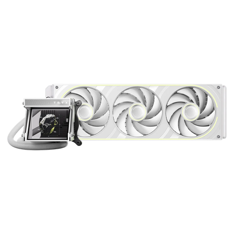 Tản nhiệt nước TRYX HOLO 360 ARGB | LCD 640×480, 280W, Trắng