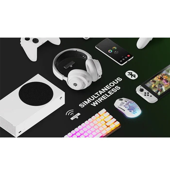Ảnh minh họa Steelseries Arctis Nova 7X Wireless - Tai nghe gaming cao cấp đa nền tảng cho Xbox, Trắng 2