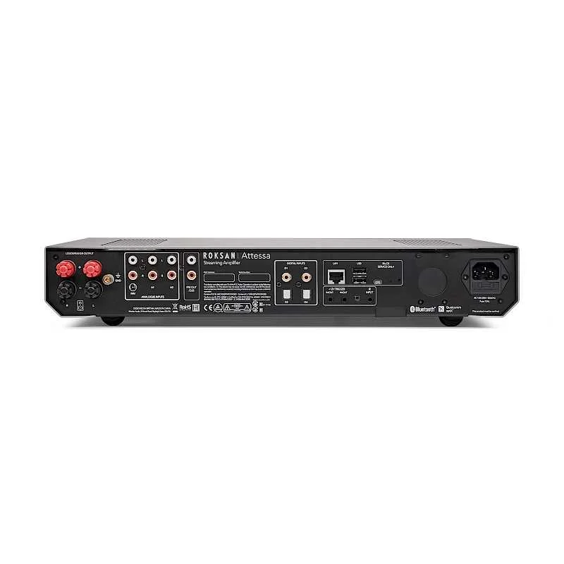 Ảnh minh họa Amply Roksan Attessa Streaming 1G, Công suất 80W/kênh (8 Ohms), BluOS, Bluetooth, Wi-Fi, USB-A, Optical, AirPlay, Chromecast, Spotify 2