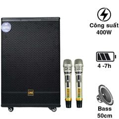  Loa kéo CAVS PA18, Bass 50cm, 400W, 95dB, 8Ohms, 55 Hz 