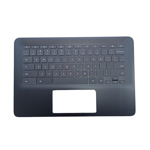 Ảnh minh họa Thay Vỏ Laptop HP Chromebook 14 G6 Laptop Upper Case Palmrest with Keyboard Assembly Part L90459-001 Replacement for Zin 1