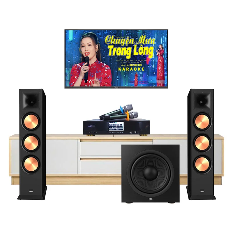 Dàn karaoke Paramax GD149 (Paramax Euro 803 Limited, Neko AK3900 Pro, JBL Stage 220P)