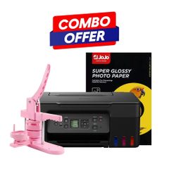  Canon PIXMA G3430 máy in mực liên tục kèm giấy JoJo và bộ huy hiệu 
