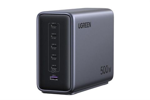 Sạc nhanh 6 cổng USB Type-C PD 500W Ugreen Nexode