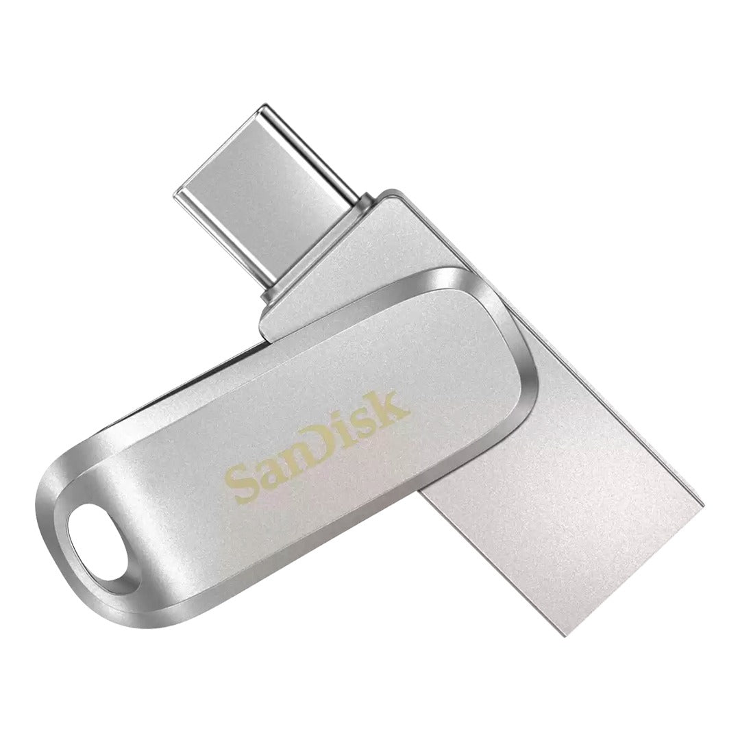 Ổ flash SanDisk Ultra Dual Drive Luxe 1TB / 400MB/s / USB 3.1 Gen 1 / Type-C / Silver