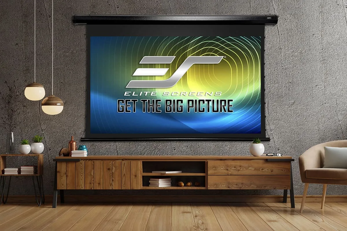 Ảnh minh họa Màn chiếu Elite Screens CineTension 3 135 inch TE135HW3 – Màn điện căng 2 mép cao cấp 1