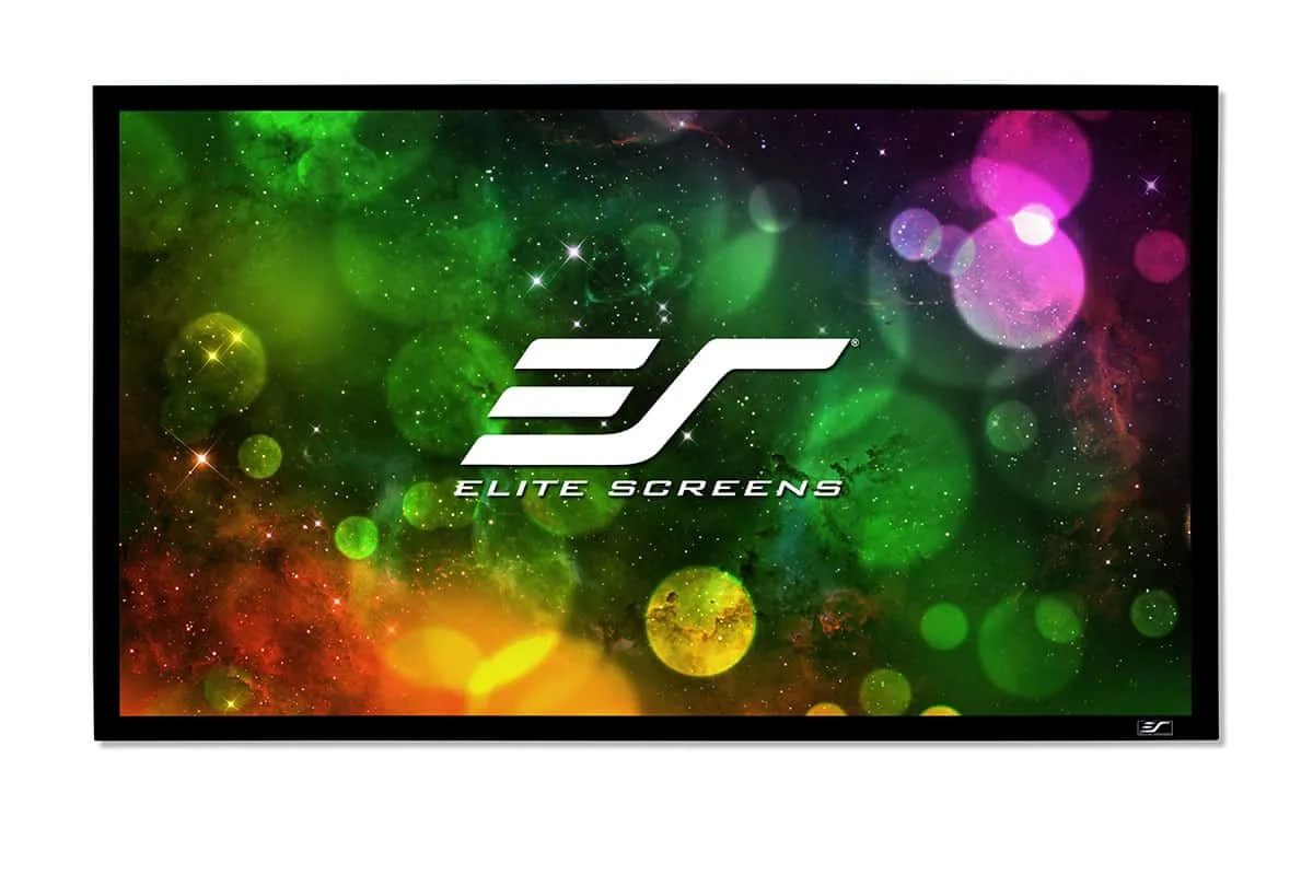 Ảnh minh họa Màn chiếu Elite Screens Sable Frame B2 110 inch SB110WH2 – Màn khung gain 1.3 giá tốt 2