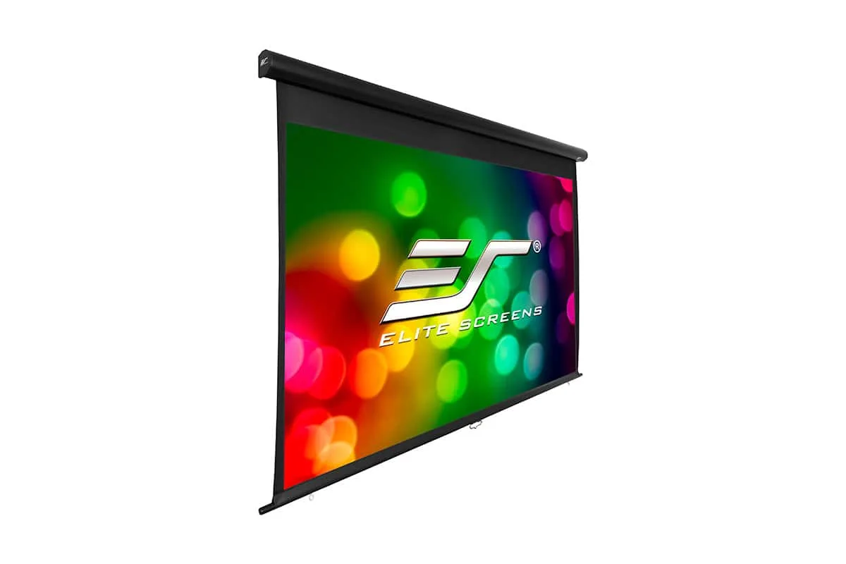 Ảnh minh họa Màn chiếu Elite Screens Yard Master Manual 100 inch OMS100HM – Màn kéo tay ngoài trời 2
