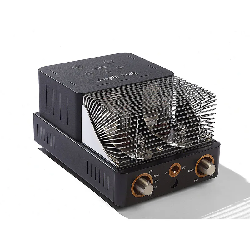Ảnh minh họa Amply Unison Research Simply Italy, 4 Bóng đèn, Công suất 12W x 2 kênh, RCA Line, Tape In/Out 2
