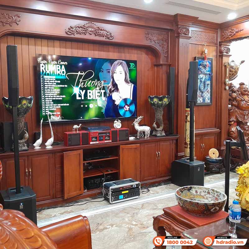 Ảnh minh họa Dàn karaoke Column SK09 (Electro-Voice Evolve 30M, JKAudio K500, X9000 Pro, Tủ Rack ABS 4U) 1