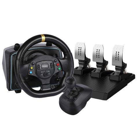 Vô lăng chơi game GOG R808 LED Racing Wheel