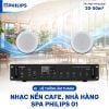 Hệ thống âm thanh nhạc nền cafe nhà hàng spa Philips 01 - 20-50m2