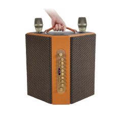  Loa Sumico Hexagon, Bass 16.5cm, 150W, Pin 8h, Bluetooth 5.0, USB 