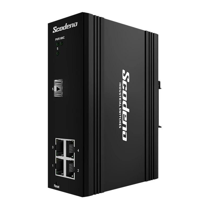 Scodeno XPTN-9000-75-1GH4GT-V Switch Công Nghiệp 5 Cổng 1*2.5G Base-X, 4*10/100/1000 Base-T None PoE