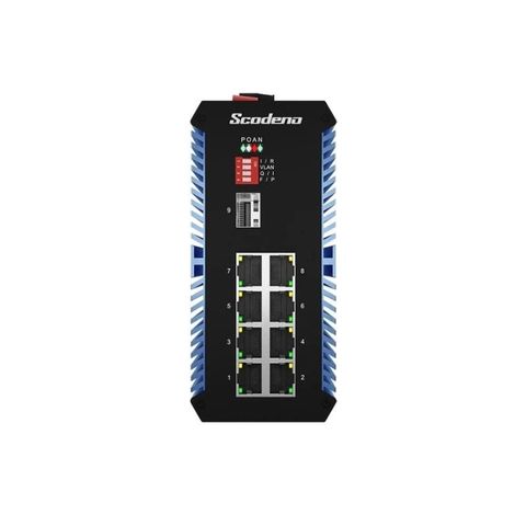 Scodeno SIS65-1GX8GT-X Switch Công Nghiệp 9 Cổng 1*1000 Base-X