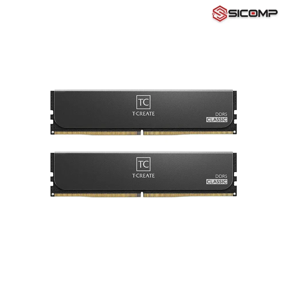 RAM TEAMGROUP T-CREATE CLASSIC DDR5 BLACK 64GB 6000MHZ (2x32GB) CTCCD564G6000HC48DC01