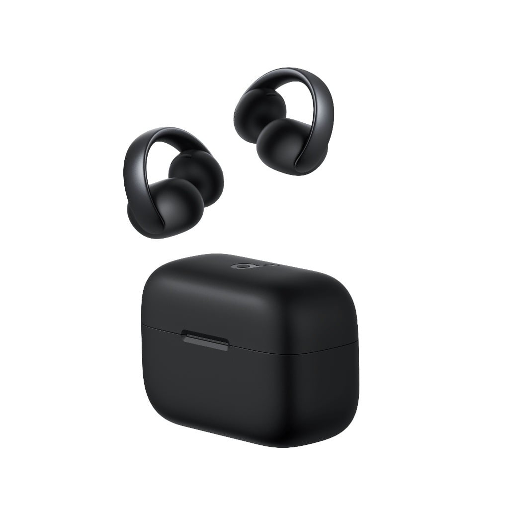 Tai Nghe Kẹp Tai Không Dây SOUNDCORE AeroClip (Bluetooth v5.4, 8H, Hi-Res Audio) – BLACK