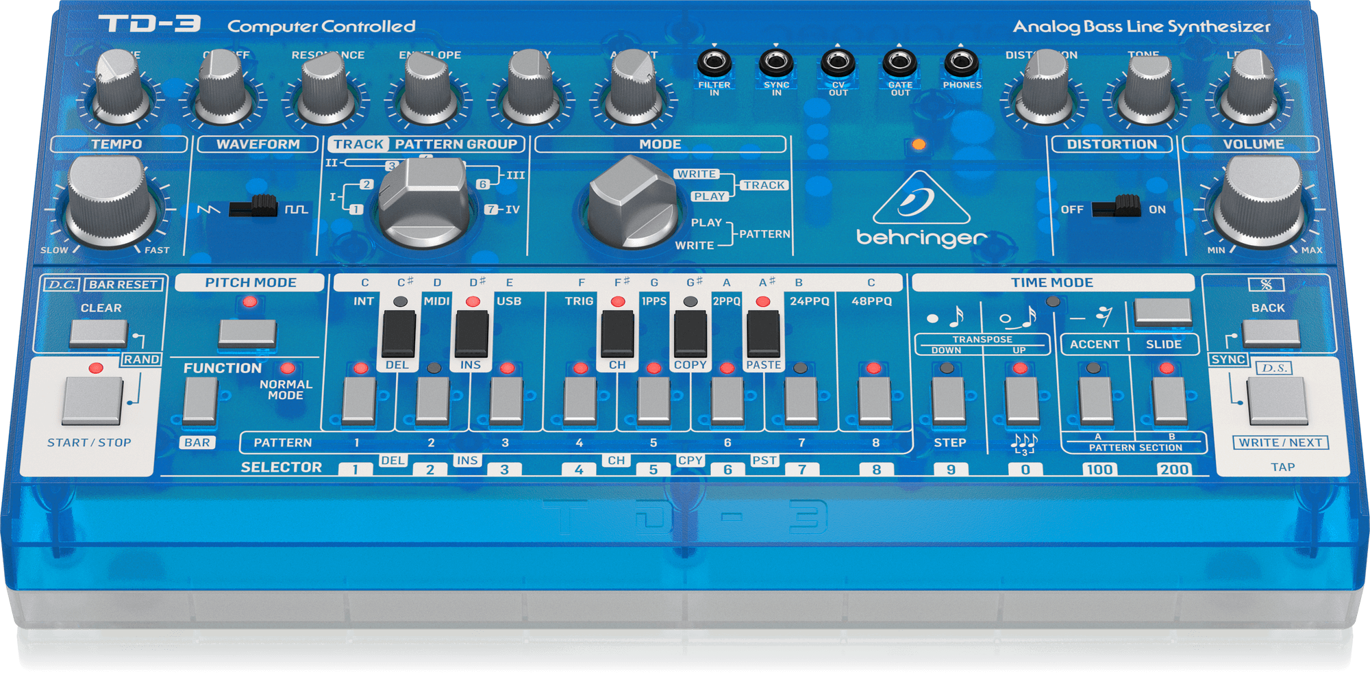 Ảnh minh họa Analog Synthesizer Behringer TD-3-BB, Catalog Behringer TD-3-BB, Catalog TD-3-BB, Behringer TD-3-BB 1