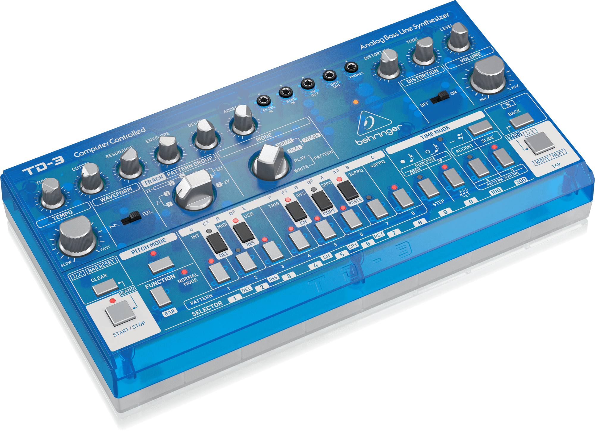 Ảnh minh họa Analog Synthesizer Behringer TD-3-BB, Catalog Behringer TD-3-BB, Catalog TD-3-BB, Behringer TD-3-BB 2
