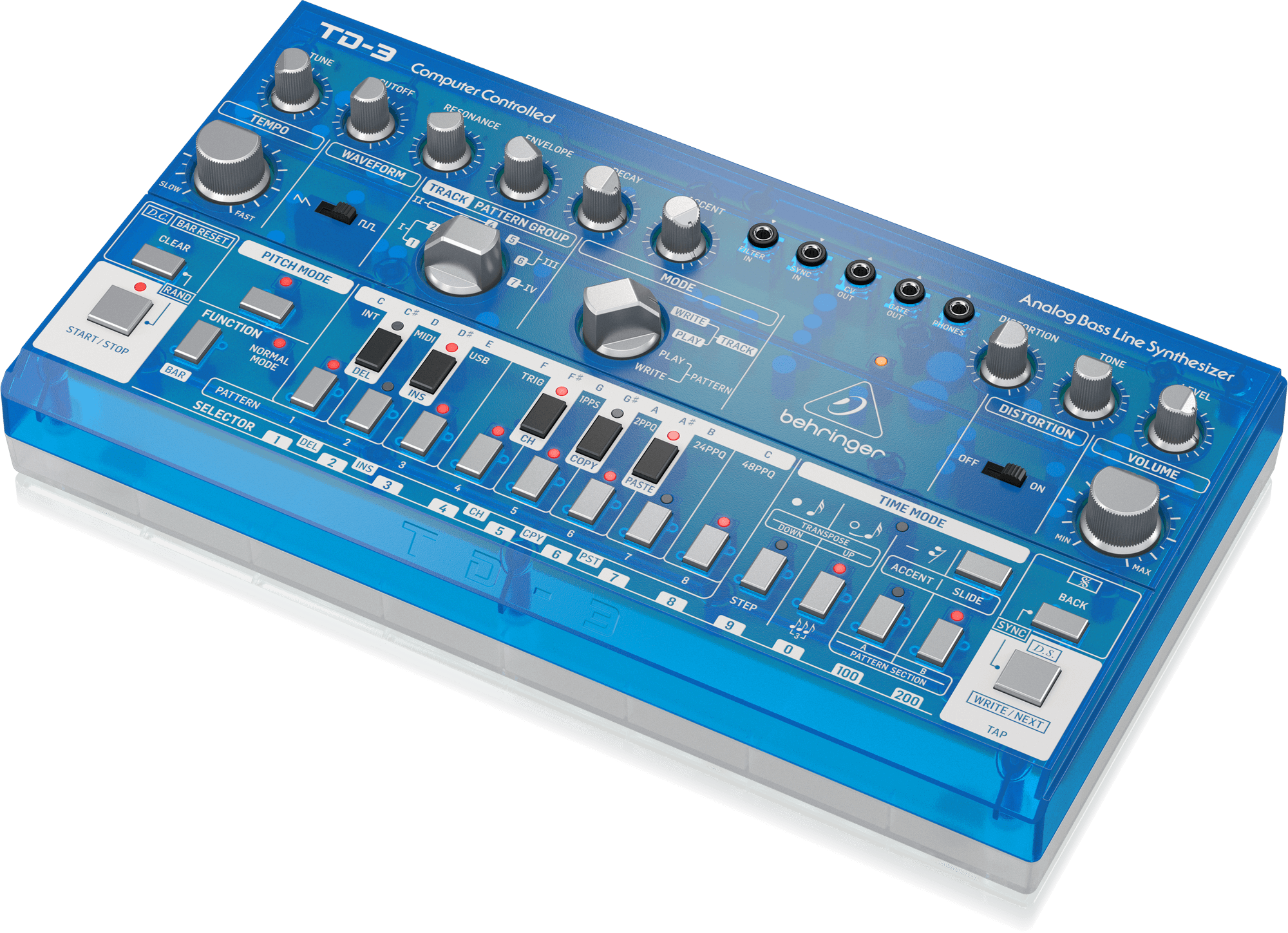 Ảnh minh họa Analog Synthesizer Behringer TD-3-BB, Catalog Behringer TD-3-BB, Catalog TD-3-BB, Behringer TD-3-BB 3