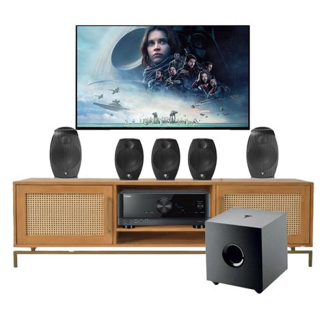 Dàn âm thanh 5.1 Xem phim, nghe nhạc Focal 02 (Focal Sib EVO 5.1)