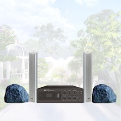  Hệ thống âm thanh nhạc nền sân vườn 08 (ITC T-300R) 