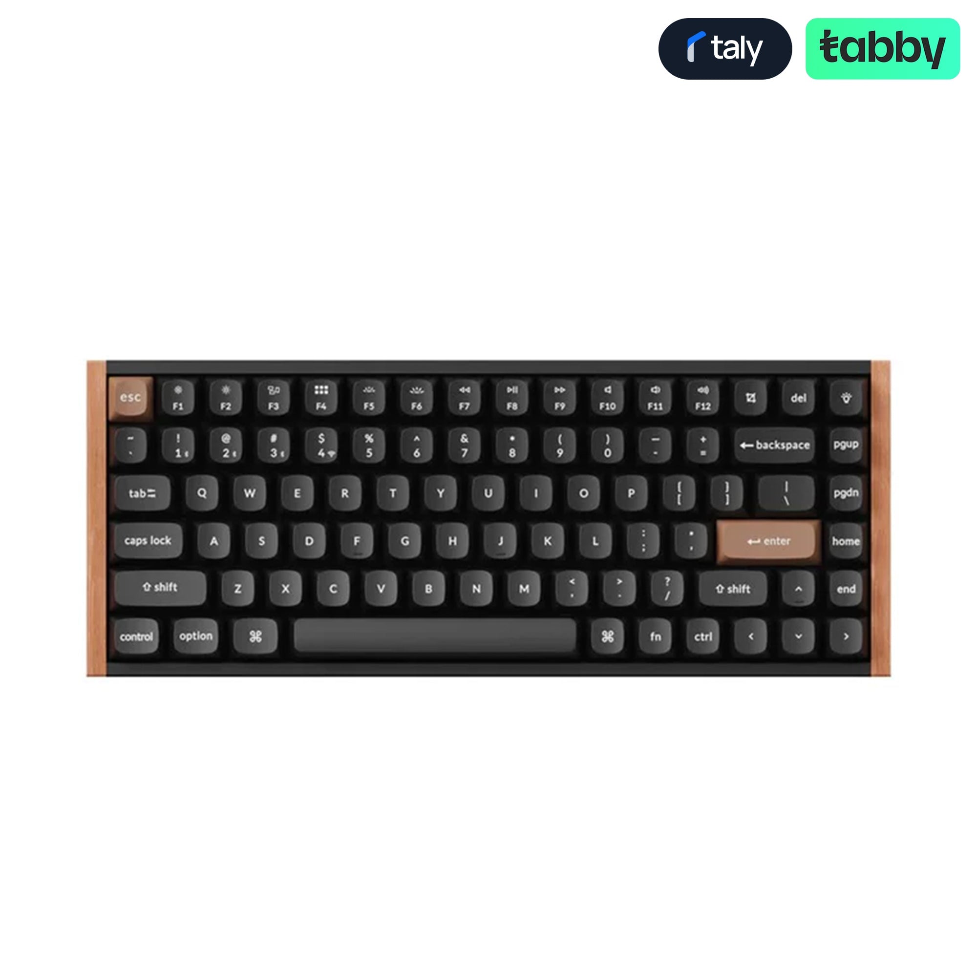 Ảnh minh họa Keychron K2 HE 75% Bàn phím Gaming Cơ Từ tính Không dây RGB với Switch Từ tính Gateron Double-Rail - Phiên bản đặc biệt màu đen - Tiếng Anh/Ả Rập 1
