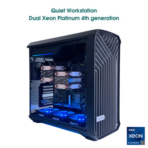 Supreme Workstation Dual Xeon Platinum 8477A / 104 nhân