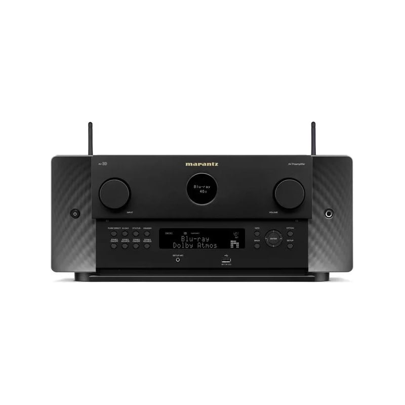 Ảnh minh họa Pre Amply Marantz AV 10, Dolby Atmos (lên đến 7.1.6 hoặc 9.1.4), DTS: X và Auro-3D (lên đến 13.1) 3