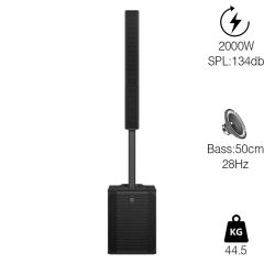  Loa Electro voice Evolve 90, Công suất 2000W SPL 134 dB, XLR, RCA 