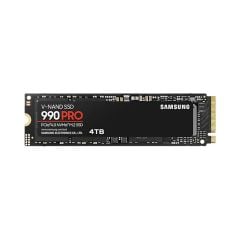  SSD Samsung 990 Pro 4TB PCIe Gen 4.0 x4 NVMe V-NAND M.2 2280 MZ-V9P4T0BW 
