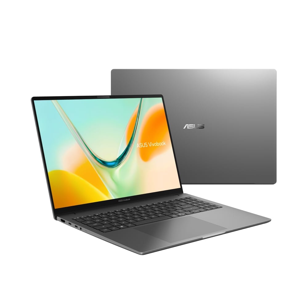 Ảnh minh họa Laptop ASUS Vivobook S16 S5608QA-MB354W | Snapdragon X X1 26 100, 16GB LPDDR5X, SSD 512GB NVMe, 16" WUXGA, Qualcom Adreno, WF, BT, W11, Xám 1