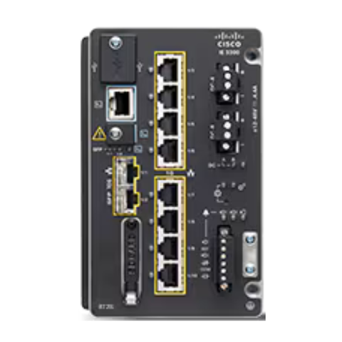 IE-3300-8T2S Catalyst IE3300 Rugged Series, 8 GE copper and 2 GE fiber