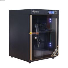  Tủ Chống Ẩm Nikatei NC-30S Điện Tử Viền Nhôm Vàng 