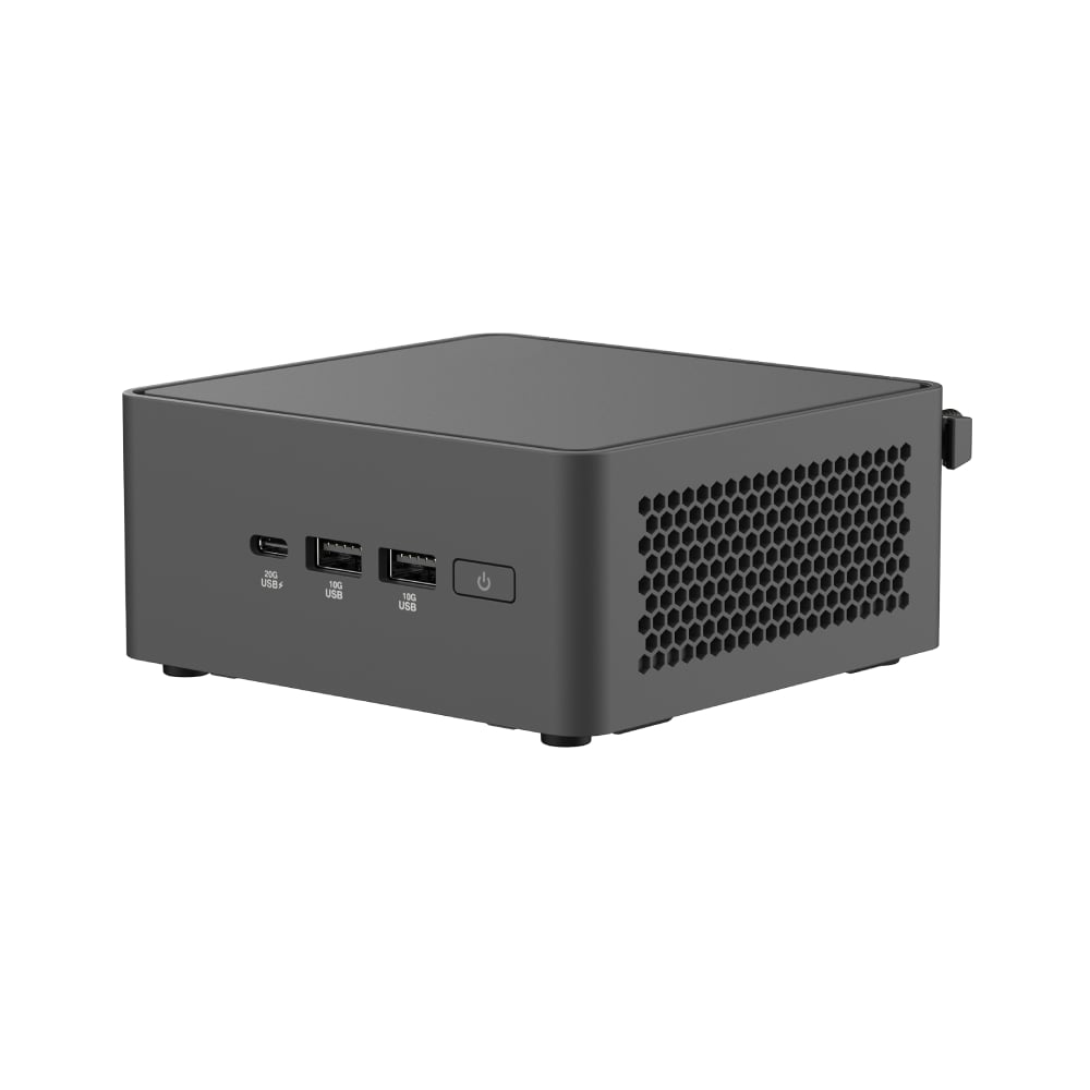Bộ PC Asus NUC 15 PRO Tall RNUC15CRHI300000I (i3- 100U | 2xNVMe, SATA | 2x HDMI 2.1 | 2x Thunderbolt/Wifi 7 | VESA MOUNT)