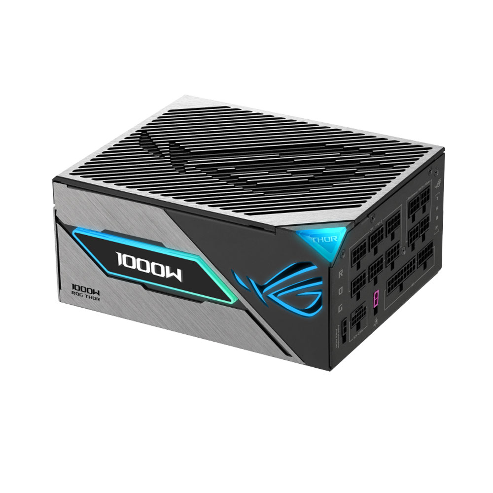 Ảnh minh họa Nguồn máy tính ASUS ROG THOR 1000P3 (1000W, ATX 3.1, PCIe 5.0, 80 Plus Plantinum, Full Modular, 10 năm bảo hành) 3