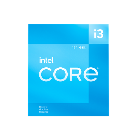 CPU Intel Core i3 12100F (3.30 Up to 4.30GHz | 12MB | 4C 8T | Socket 1700 | Alder Lake | No GPU | 58W)
