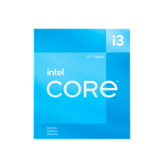  CPU Intel Core i3 12100F (3.30 Up to 4.30GHz | 12MB | 4C 8T | Socket 1700 | Alder Lake | No GPU | 58W) 