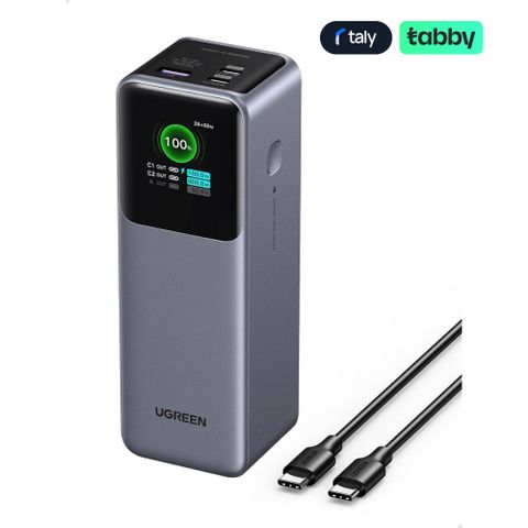 UGREEN Nexode 25000mAh 200W Pin sạc dự phòng sạc nhanh với màn hình